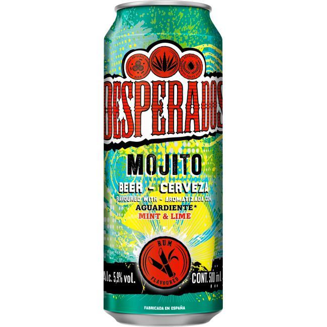 precios Cerveza Mojito Desperados, Lata 50 Cl en Eroski