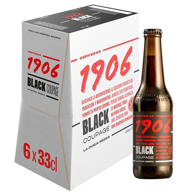 precios Cerveza Black Copupage 1906, Pack Botellín 6X33 Cl en Eroski