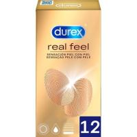 Preservativos real feel DUREX, caja 12 uds.