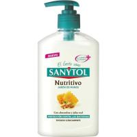 Jabón de manos nutritivo SANYTOL, dosificador 250 ml