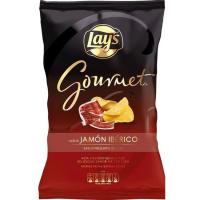 Patatas sabor jamón ibérico LAY`S Gourmet, bolsa 150 g