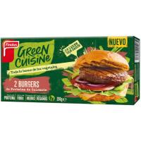 Burger 0% carne GREEN CUISINE, caja 200 g