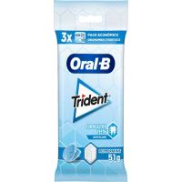 Chicle menta TRIDENT ORAL-B, 4 uds, paquete 51 g
