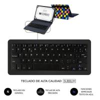 SUBBLIM Keytab Pro USB tableterako zorroa 10,1" Square teklatuarekin