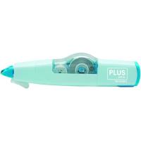 Cinta correctora diseño forma bolígrafo azul pastel, 4,2mm x 2m PLUS MR, 1 ud