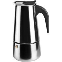 Cafetera express italiana de acero inoxidable Moka. apta para todo tipo de cocinas IBILI, 6 tazas