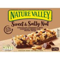 Barrita de cereales S&S chocolate NATURE VALLEY, caja 120 g