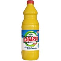 Lejía super LAGARTO, botella 1,5 litros