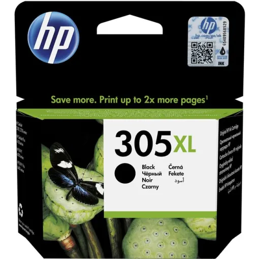 Cartucho de tinta original negro, 3013YM62, 305 XL HP, 1 ud
