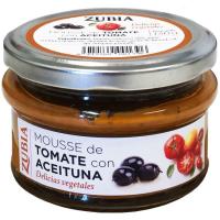 Mousse de tomate con aceituna ZUBIA, frasco 130 g
