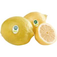 Limón ecológico EROSKI NATUR BIO, al peso, compra mínima 1 kg