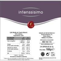 Café intenssisimo compatible Dolce Gusto FORTALEZA, caja 24 uds