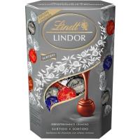 Bombones surtidos LINDT CORNET LINDOR, caja 337 g