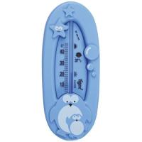 Termómetro de baño diseño pingüino y color azul TIGEX