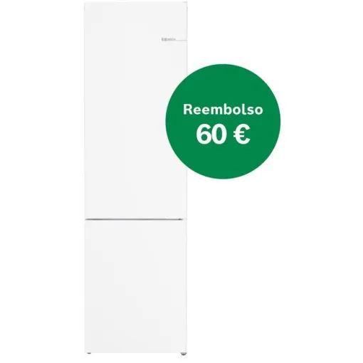 Frigorífico combinado 203x60 cm blanco KGN39VWDA BOSCH