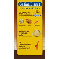 Crema de champiñones con pollo GALLINA BLANCA, brik 500 ml