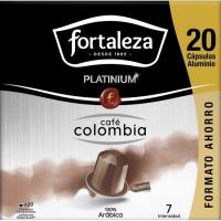 FORTALEZA Colombia Platinium kafea, bateragarria Nespressorekin, kutxa 20 ale