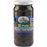Aceitunas negras en rodajas EL FARO, 105 g