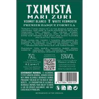 Vermouth blanco MARI ZURI, botella 75 cl