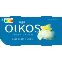 Griego de lima-limón OIKOS, pack 4x110 g