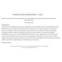 GORROTXATEGI trufa, mandarina eta yuzu mandarinazko turroia, kutxa 250 g