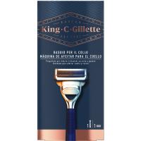 Máquina de afeitar para cuello KING C GILLETTE, pack 1 ud.