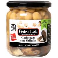 Garbanzos c/ shiitake selección gourmet PEDRO LUIS, frasco 250 g