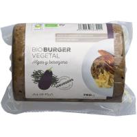 Bio burger vegetal de algas y berenjena AHIMSA, paquete 750 g