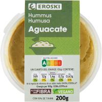 Hummus con aguacate EROSKI, tarrina 200 g