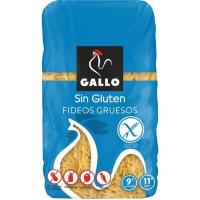 Fideo grueso sin gluten GALLO, paquete 500 g