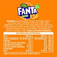 Refresco de naranja FANTA, pack 6x20 cl