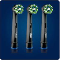 Recambio cepillo dental Cross Action Black ORAL-B, pack 3 uds