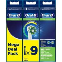 Recambio cepillo dental Megapack Cross Action ORAL-B, pack 9 uds
