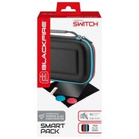 Estuche, protector y 2 grips para Switch Smart Pack BLACKFIRE