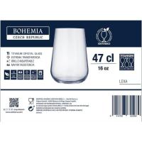 Vaso alto Cristalín Lexa BOHEMIA, 47 cl