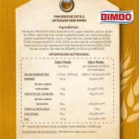 BIMBO artisau briochea, paketea 550 g