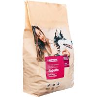 Alimento con ternera para perro EROSKI, saco 4 kg