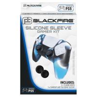 Funda silicona y 2 grips para mando PS5 Gamer Kit BLACKFIRE