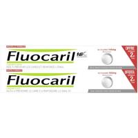 FLUOCARIL bifluor hortzetako pasta zuritzailea, 2x75 ml