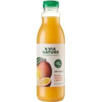 Zumo energia de frutas tropicales VIANATURE, botella 750 ml