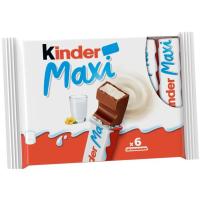 Chocolatina maxi T6 KINDER, caja 126 g