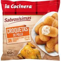 Croquetas de pollo LA COCINERA, bolsa 500 g