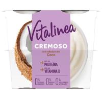 Danone con coco VITALINEA, pack 4x115 g