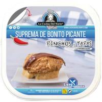 Suprema de bonito picante LA COCINA DEL NORTE, tarrina 150 g