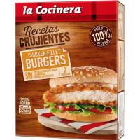 Chicken fillet burguer LA COCINERA, caja 227 g