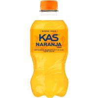 Refresco de naranja KAS, botella 33 cl