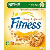 Barrita Fitness miel y almendra NESTLE, pack 6x23,5 g