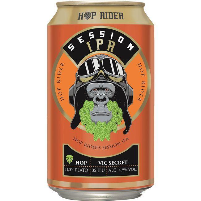precios Cerveza Session Ipa Hop Rider, Lata 33 Cl en Eroski