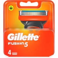 Cargador de afeitar manual GILLETTE Fusion 5, pack 4 uds