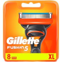Cargador de afeitar manual GILLETTE FUSION 5, pack 8 uds